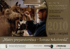Mistrz preparatorstwa - Tomasz Sokołowski - plakat [Dokument życia społecznego]