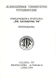 Poplenerowa wystawa "Św. Katarzyna '98" - katalog [Dokument Życia Społecznego]