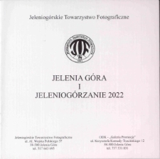 Jelenia Góra i Jeleniogórzanie 2022 - katalog [Dokument życia społecznego]