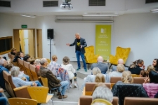 Spotkanie autorskie ze Sławkiem Gortychem (fot. 3) [Dokument ikonograficzny]