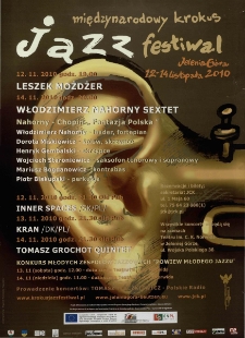 Międzynarodowy Krokus Jazz Festiwal - plakat [Dokument życia społecznego]