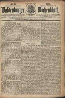 Waldenburger Wochenblatt, Jg. 29, 1883, nr 94