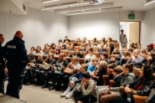 Warsztaty i zajęcia ze służbami mundurowymi (fot. 8) [Dokument ikonograficzny]