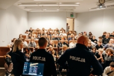 Warsztaty i zajęcia ze służbami mundurowymi (fot. 12) [Dokument ikonograficzny]