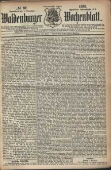 Waldenburger Wochenblatt, Jg. 29, 1883, nr 98