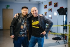 Spotkanie z Szymonem J. Wr&oacute;blem (fot. 1) [Dokument ikonograficzny]