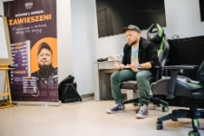 Spotkanie z Szymonem J. Wr&oacute;blem (fot. 3) [Dokument ikonograficzny]