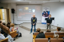 Podcasty kryminalne, wykład Oliwia Tarasewicz-Gryt (fot. 2) [Dokument ikonograficzny]