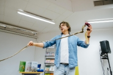 Spotkanie z Bogusiem Janiszewskim (fot. 7) [Dokument ikonograficzny]