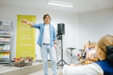 Spotkanie z Bogusiem Janiszewskim (fot. 8) [Dokument ikonograficzny]