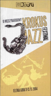 III Międzynarodowy Krokus Jazz Festiwal - folder [Dokument życia społecznego]