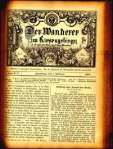 Der Wanderer im Riesengebirge, 1885, nr 37