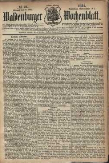 Waldenburger Wochenblatt, Jg. 30, 1884, nr 23