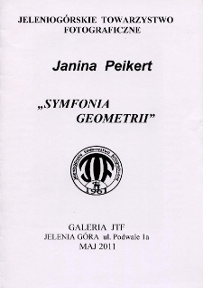 Symfonia geometrii - katalog [Dokument Życia Społecznego]