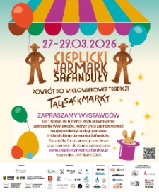 Cieplicki Jarmark Safanduły. Powr&oacute;t Wielowiekowej Tradycji - Tallsackmarkt - plakat [Dokument życia społecznego]