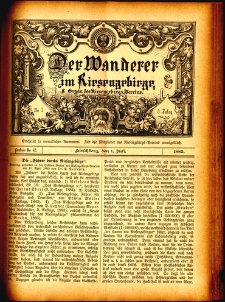Der Wanderer im Riesengebirge, 1885, nr 42