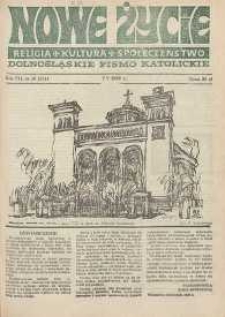 Nowe Życie: dolnośląskie pismo katolickie: religia, kultura, społeczeństwo, 1989, nr 10 (151)