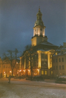 Ratusz nocą [Dokument ikonograficzny]