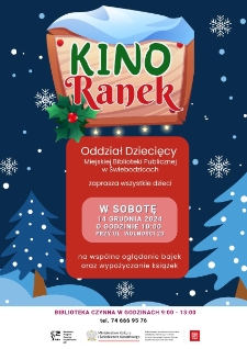 Kinoranek - plakat [Dokument życia społecznego]