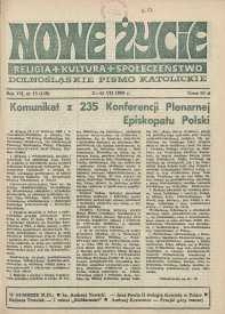 Nowe Życie: dolnośląskie pismo katolickie: religia, kultura, społeczeństwo, 1989, nr 15 (156)