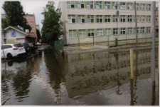 Karłowicza pod wodą po ulewie [Dokument ikonograficzny]