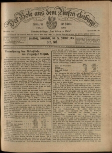 Der Bote aus dem Riesen-Gebirge : Zeitung f&uuml;r alle St&auml;nde, R. 103, 1915, nr 58