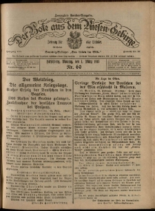 Der Bote aus dem Riesen-Gebirge : Zeitung f&uuml;r alle St&auml;nde, R. 103, 1915, nr 60