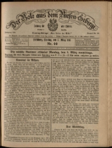 Der Bote aus dem Riesen-Gebirge : Zeitung f&uuml;r alle St&auml;nde, R. 103, 1915, nr 66