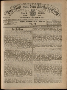 Der Bote aus dem Riesen-Gebirge : Zeitung f&uuml;r alle St&auml;nde, R. 103, 1915, nr 72