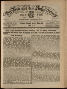 Der Bote aus dem Riesen-Gebirge : Zeitung f&uuml;r alle St&auml;nde, R. 103, 1915, nr 73