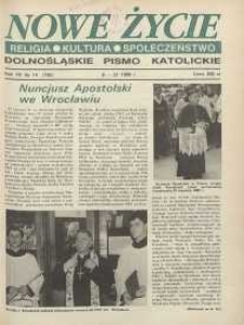 Nowe Życie: dolnośląskie pismo katolickie: religia, kultura, społeczeństwo, 1990, nr 14 (182)