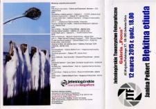 Błękitna etiuda - katalog [Dokument życia społecznego]