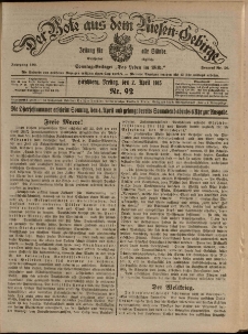 Der Bote aus dem Riesen-Gebirge : Zeitung f&uuml;r alle St&auml;nde, R. 103, 1915, nr 92