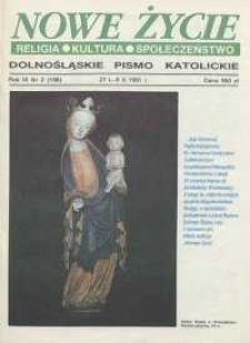 Nowe Życie: dolnośląskie pismo katolickie: religia, kultura, społeczeństwo, 1991, nr 2 (196)