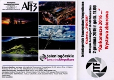 Karkonosze 2016...Wystawa zbiorowa - katalog [Dokument życia społecznego]