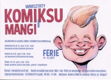 Warsztaty komiksu i mangi - ulotka [Dokument życia społecznego]