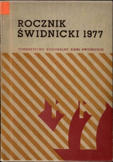 Rocznik Świdnicki, T. 5 (1977)
