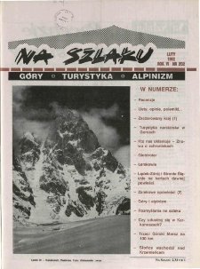 Na Szlaku : g&oacute;ry, turystyka, alpinizm, 1992, nr 2/32