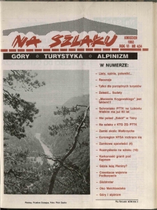 Na Szlaku : g&oacute;ry, turystyka, alpinizm, 1992, nr 4/34