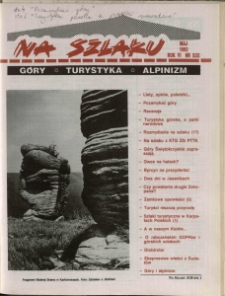 Na Szlaku : g&oacute;ry, turystyka, alpinizm, 1992, nr 5/35