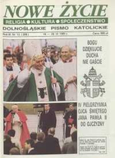 Nowe Życie: dolnośląskie pismo katolickie: religia, kultura, społeczeństwo, 1991, nr 12 (206)