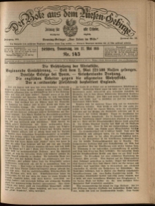 Der Bote aus dem Riesen-Gebirge : Zeitung f&uuml;r alle St&auml;nde, R. 103, 1915, nr 143
