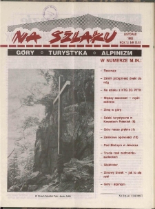 Na Szlaku : g&oacute;ry, turystyka, alpinizm, 1992, nr 11/41