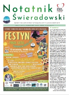 Notatnik Świeradowski : bezpłatny miesięcznik wsp&oacute;lnoty samorządowej Gminy Miejskiej Świerad&oacute;w- Zdr&oacute;j, 2025, nr 8 (321)