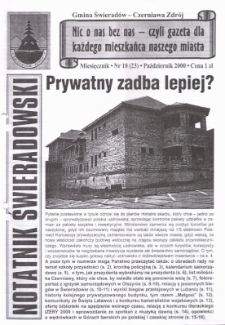 Notatnik Świeradowski, 2000, nr 10 (23)