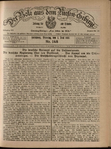 Der Bote aus dem Riesen-Gebirge : Zeitung f&uuml;r alle St&auml;nde, R. 103, 1915, nr 148