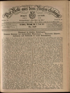Der Bote aus dem Riesen-Gebirge : Zeitung f&uuml;r alle St&auml;nde, R. 103, 1915, nr 149