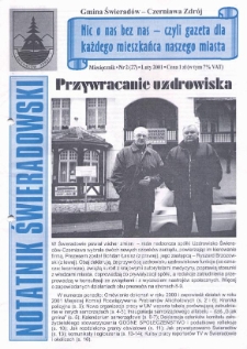 Notatnik Świeradowski, 2001, nr 2 (27)