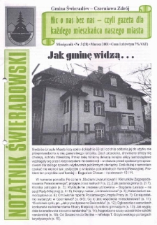 Notatnik Świeradowski, 2001, nr 3 (28)