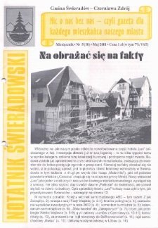 Notatnik Świeradowski, 2001, nr 5 (30)